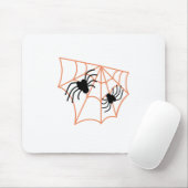 Tapis De Souris Spider Web Halloween (Avec souris)