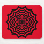 Tapis De Souris Spider Web Hypnotique (Devant)
