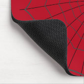 Tapis De Souris Spider Web Mousepad, rouge foncé (Coin)