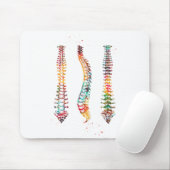 Tapis De Souris Spine humaine (Avec souris)