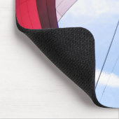 Tapis De Souris Spinnaker rouge avec Sun (Coin)