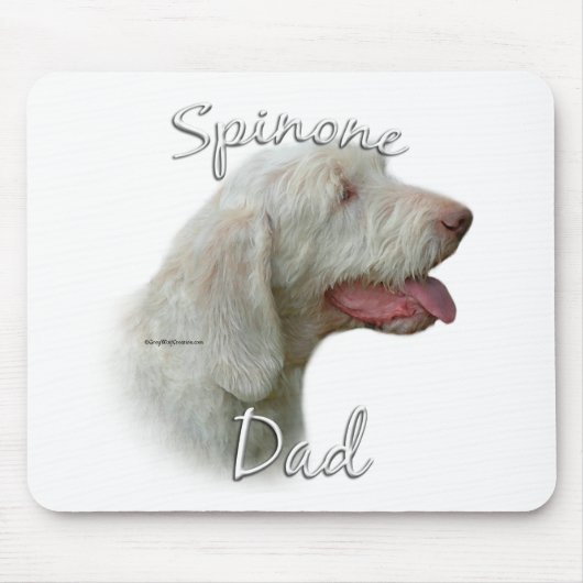 Tapis De Souris Spinone Italiano Papa 2 (Devant)