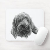 Tapis De Souris Spinone Prairie de Travail (Avec souris)