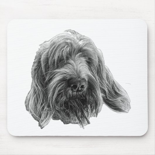 Tapis De Souris Spinone Prairie de Travail (Devant)