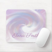 Tapis De Souris Spirale abstraite (Avec souris)