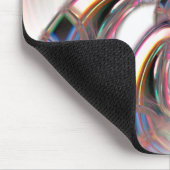 Tapis De Souris Spirale de griffes dorées dans du papier aux tons (Coin)