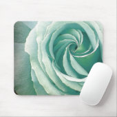Tapis De Souris Spirale de VERT de MER de Mousepad rose (Avec souris)