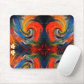 Tapis De Souris Spirale d'éclatement de couleur (Avec souris)