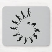 Tapis De Souris Spirale d'évolution (Devant)