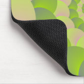 Tapis De Souris Spirale en rose et vert (Coin)