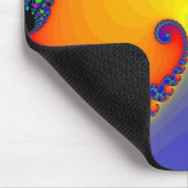 Tapis De Souris Spirales colorées de fractale : (Coin)