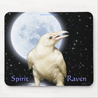 Tapis De Souris SPIRIT RAVEN Imaginaire d'oiseaux sauvages