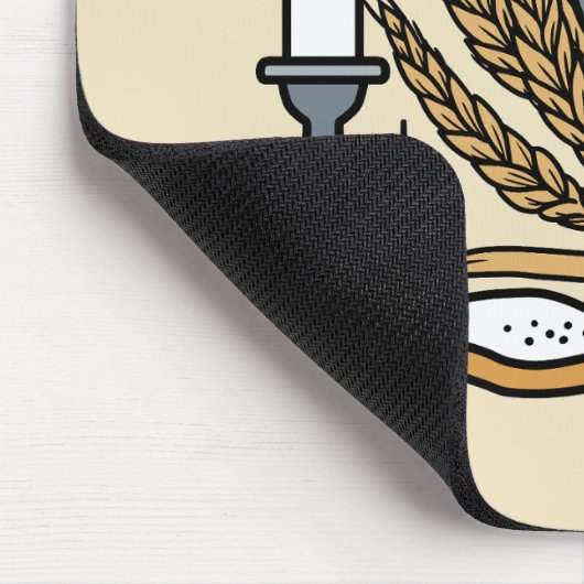 Tapis De Souris Spiritual Faith and Grace – Uplifting Christian (Coin)