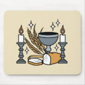 Tapis De Souris Spiritual Faith and Grace – Uplifting Christian (Devant)