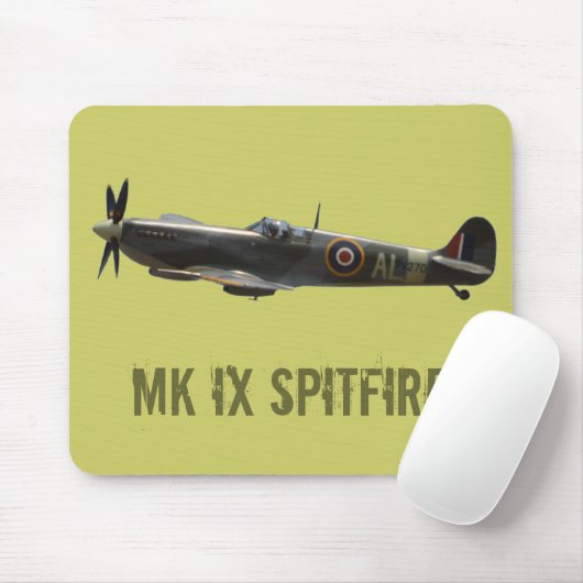 Tapis De Souris Spitfire (Avec souris)