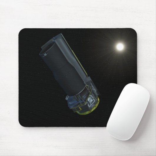 Tapis De Souris Spitzer vu en lumière visible (Avec souris)