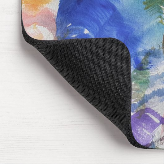 Tapis De Souris Splash couleur Mat (Coin)