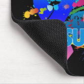Tapis De Souris Splash of Color - Thyroid Cancer Survivant (Coin)