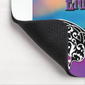 Tapis De Souris Splendeur de la vie avec papillon (Coin)