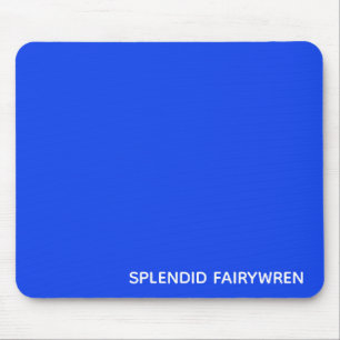 Tapis De Souris Splendid Fairywren Blue Colour