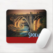 Tapis De Souris Spokane Mousepad (Avec souris)