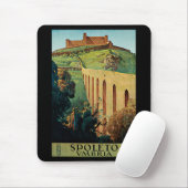 Tapis De Souris Spoletto ~ Ombrie (Avec souris)
