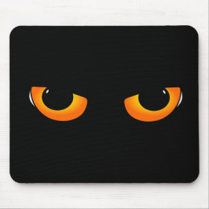 Tapis De Souris Spooky Cat Eyes