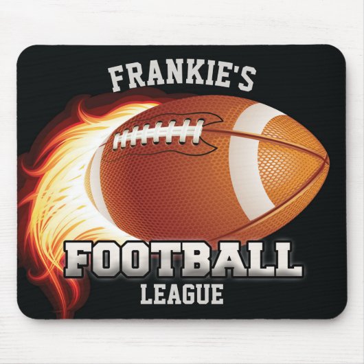 Tapis De Souris Sports Flames (Devant)