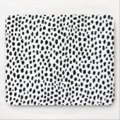 Tapis De Souris Spots dalmatiens (noir/blanc) (Devant)
