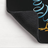 Tapis De Souris Spring Chicken Chicken On Go Stick Funny Chicken (Coin)