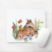 Tapis De Souris Spring Deer (Avec souris)