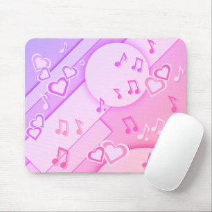 Tapis De Souris 'Spring Symphony' Amour Pour La Musique Belle Coul