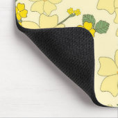 Tapis De Souris Spring Yellow Floral Pattern (Coin)