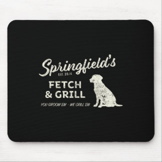 Tapis De Souris Springfield Mange Des Animaux Domestiques - Aller