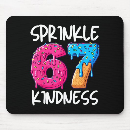 Tapis De Souris Sprinkle Kindness Family Matching Doughnut Ice-cre (Devant)