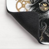 Tapis De Souris Spunky Paws Le Chat Steampunk Funky (Coin)