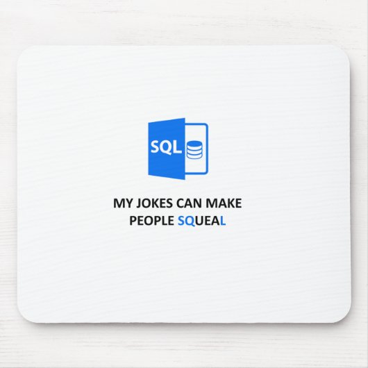 Tapis De Souris SQL Developer Work Mousepad (Devant)