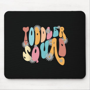 Tapis De Souris Squad PrK Enseignant À La Maternelle Retourner À L