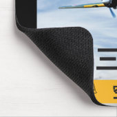 TAPIS DE SOURIS SQUADRON DE COMBATTRE "ZÉRO" DE MITSUBISHI A6M (Coin)