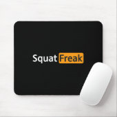 Tapis De Souris Squat Freak Funny Gym Bodybuilding Fitness entraîn (Avec souris)
