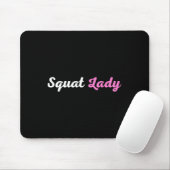 Tapis De Souris Squat Lady (Avec souris)