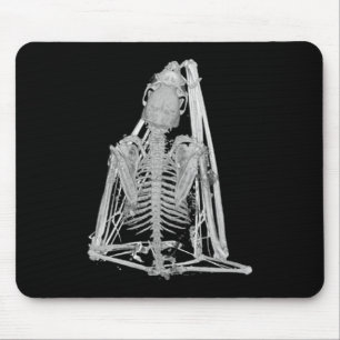 Tapis De Souris Squelette de chauve-souris gothique