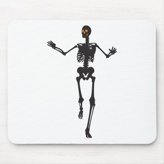 Tapis De Souris Squelette de danse (Devant)