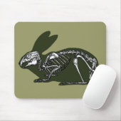 Tapis De Souris squelette de lapin (Avec souris)