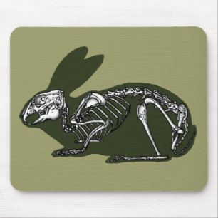 Tapis De Souris squelette de lapin