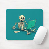 Tapis De Souris Squelette de programmation Pad de souris (Avec souris)