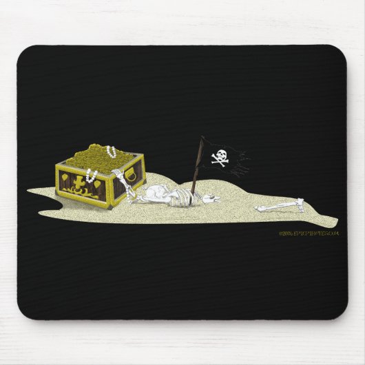 Tapis De Souris Squelette de sable (Devant)
