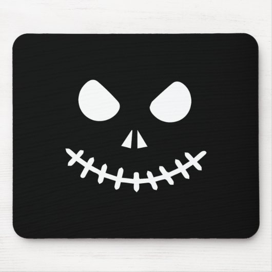 Tapis De Souris Squelette Halloween (Devant)