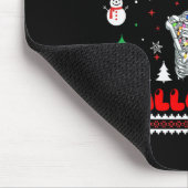 Tapis De Souris Squelette Je Préfère Halloween laide pull de Noël (Coin)
