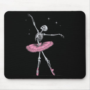 Tapis De Souris Squelette Llet Halloween Costume drôle Crâne drôle